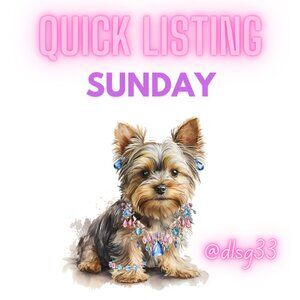 SUNDAY LIVE QUICK LISTING
